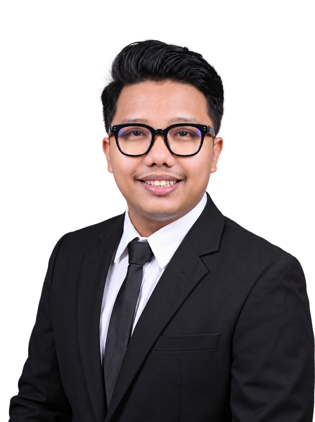 Potret formal Ahmad Syah Lubis